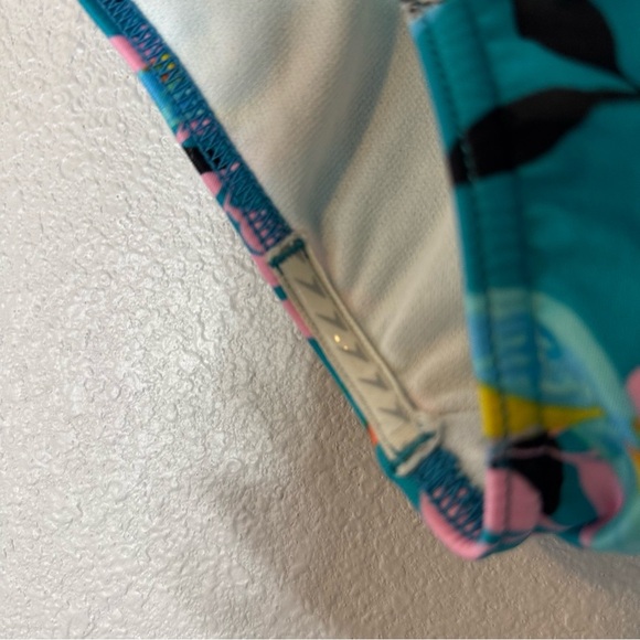 Speedo Kids' Tropical Blue Swimsuit M - Picture 5 of 15